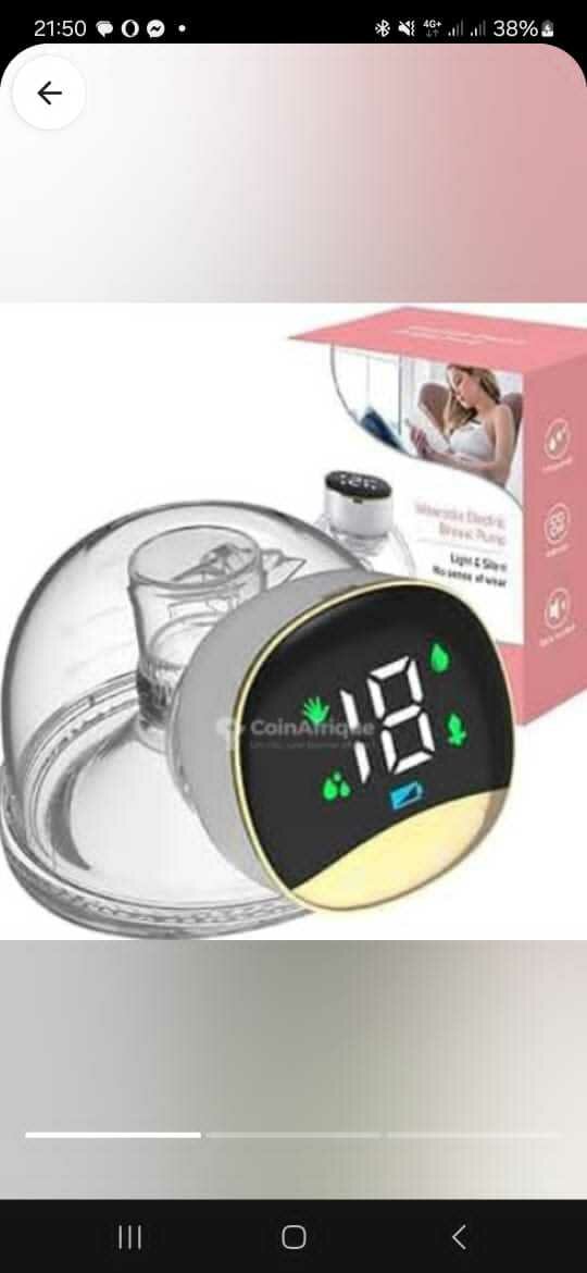 Tire-lait à pompe mains libre