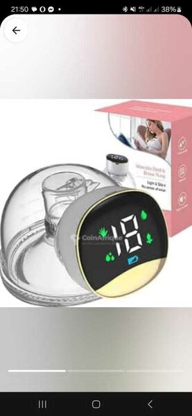 Tire-lait à pompe mains libre