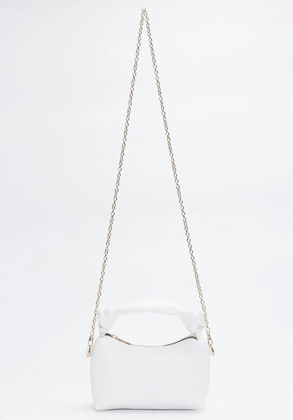 Sac à main et bandoulière couleur blanc