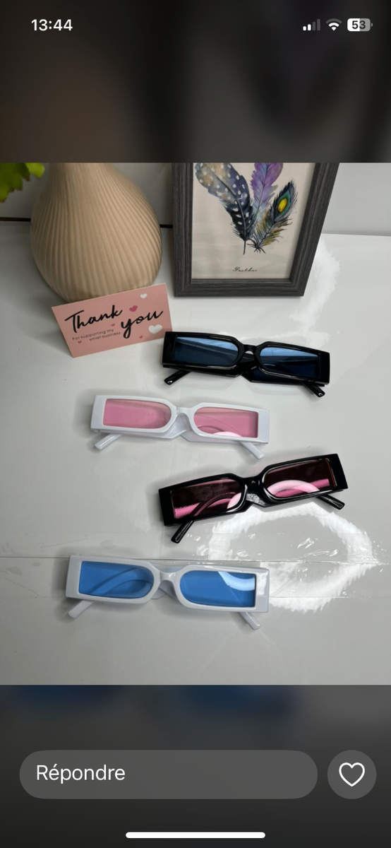 Lunettes de soleil tendance