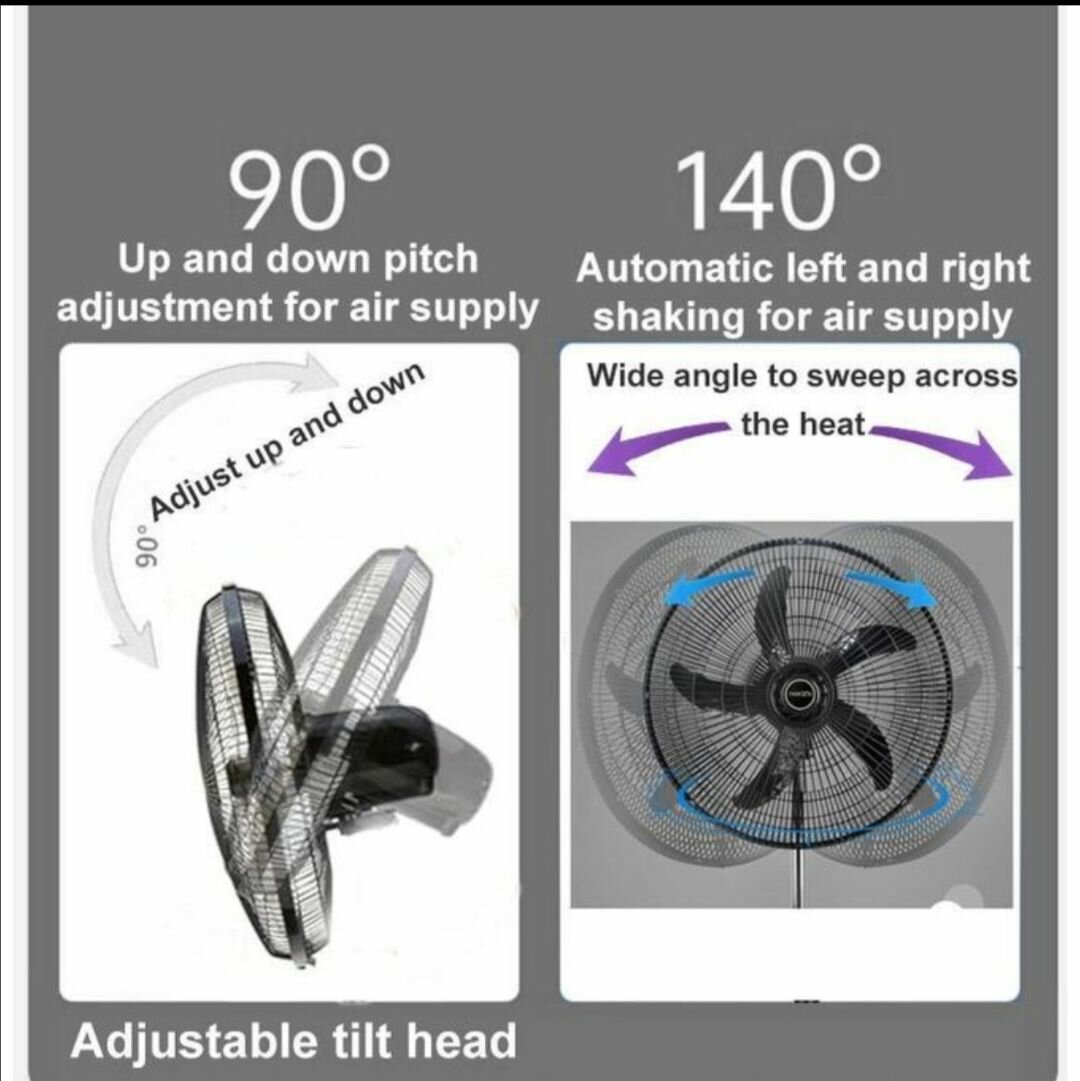 Ventilateur sur pied Hansen 18”