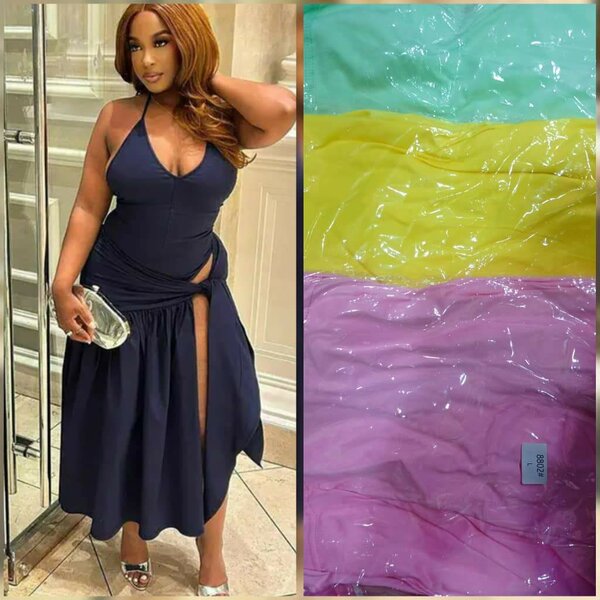 Robe d'été élégante fendue