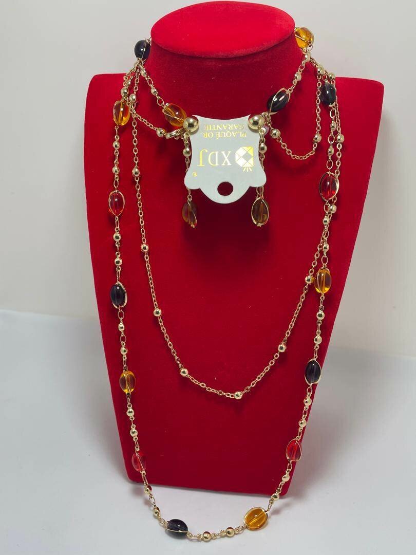 Collier chaîne longue élégante