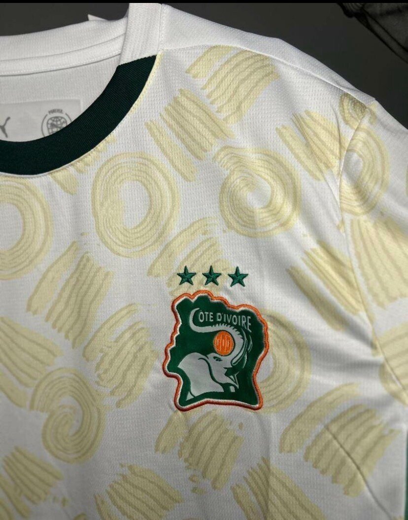 Maillot Côte dIvoire blanc