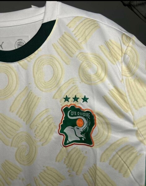 Maillot Côte dIvoire blanc
