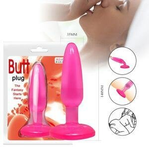 Plug Anal Silicone Rose