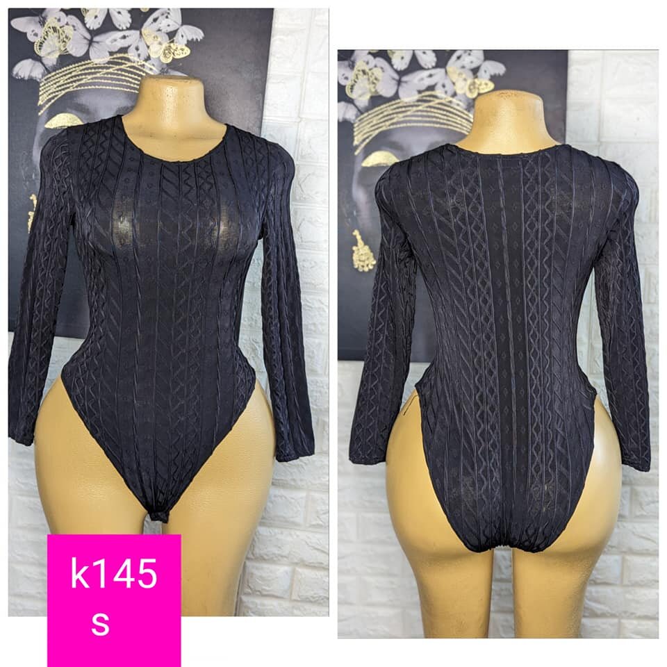 Beautiful and stylish women's bodysuit black
