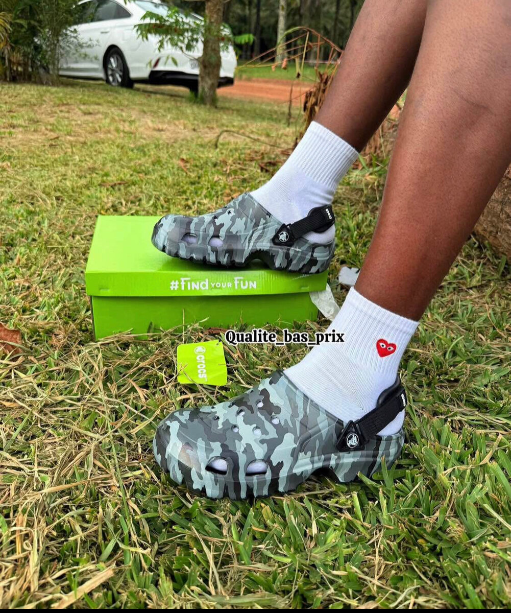 Sabots Camo Unisex Confortables
