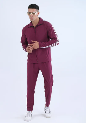 burgundy SportyCasual set