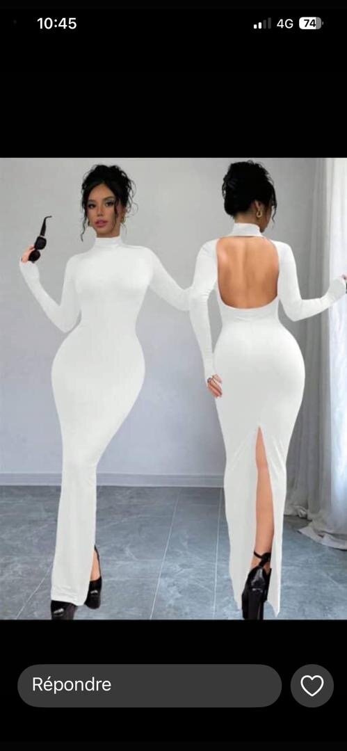 Robe Longue Élégante Femme