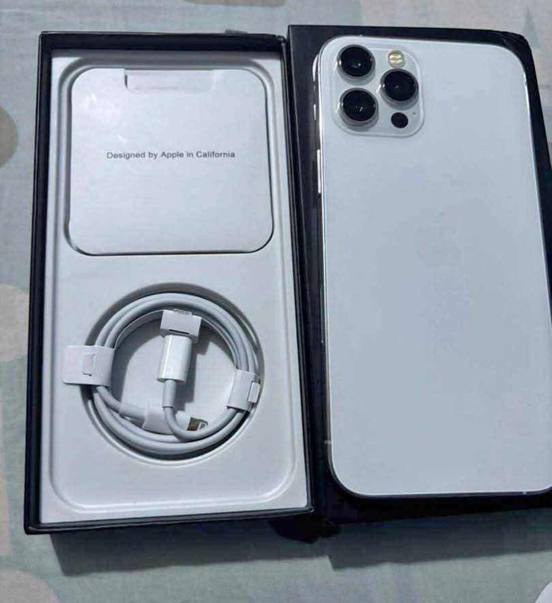 iPhone 12 Pro Max Argent