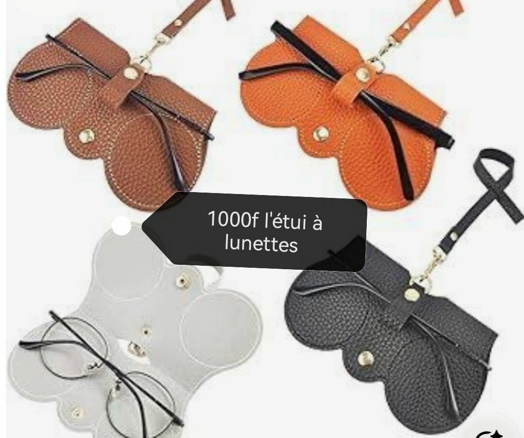 Stylish Leather Glasses Case