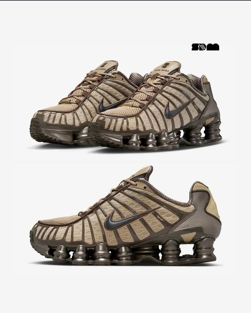 Nike Shox TL Femme Khaki