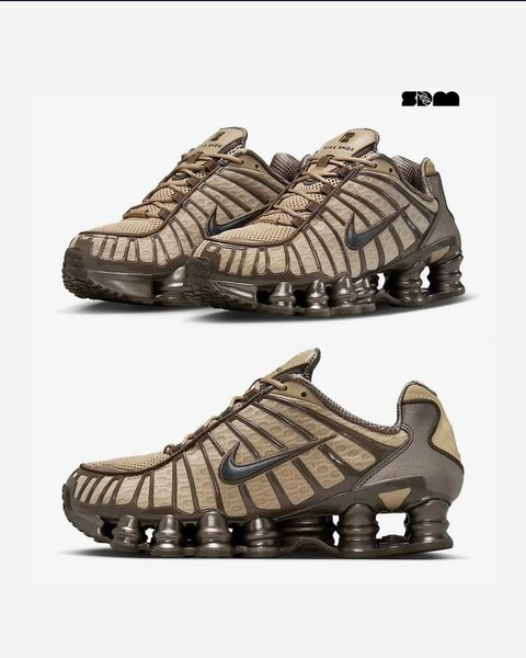 Nike Shox TL Femme Khaki