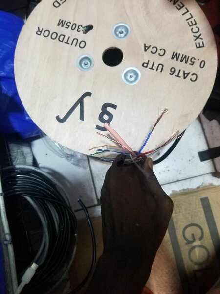 Câble Réseau CAT6 UTP Extérieur