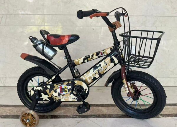 Vélo enfant camouflage robuste