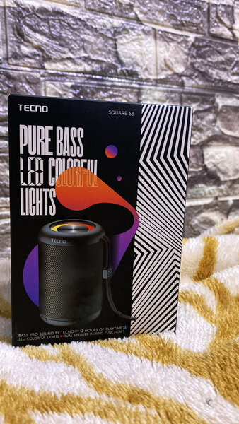 Enceinte Bluetooth TECNO LED