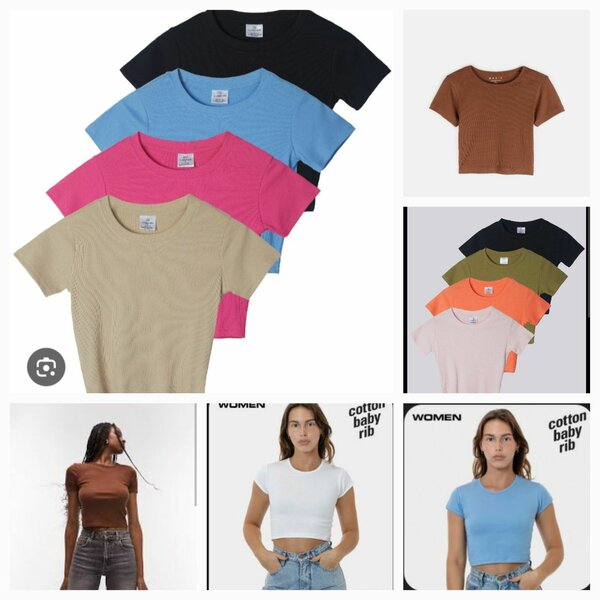 T-shirts en coton pour femmes