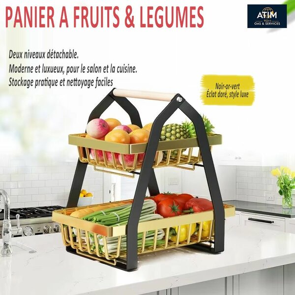Panier de fruits moderne