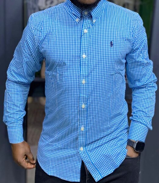 Chemise homme à carreaux élégante