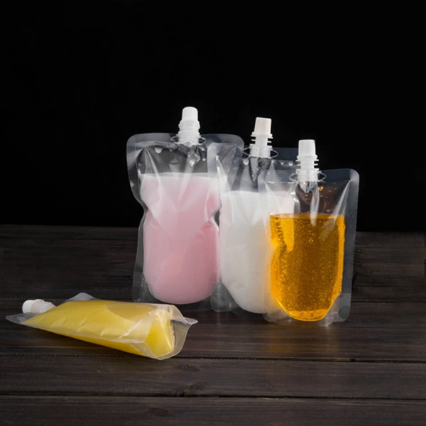 Pochettes Transparentes avec Bouchon