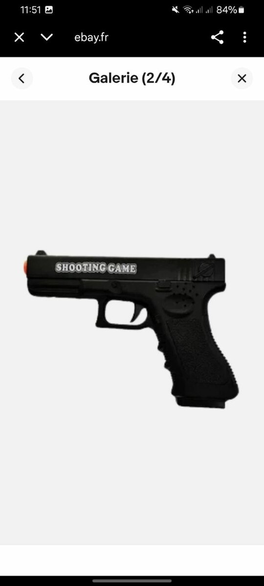 Jeu de Tir Pistolet et Cible