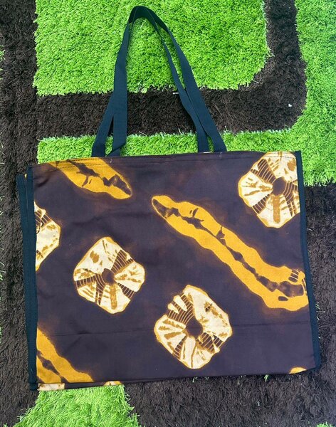 Sac fourre-tout imprimé ethnique