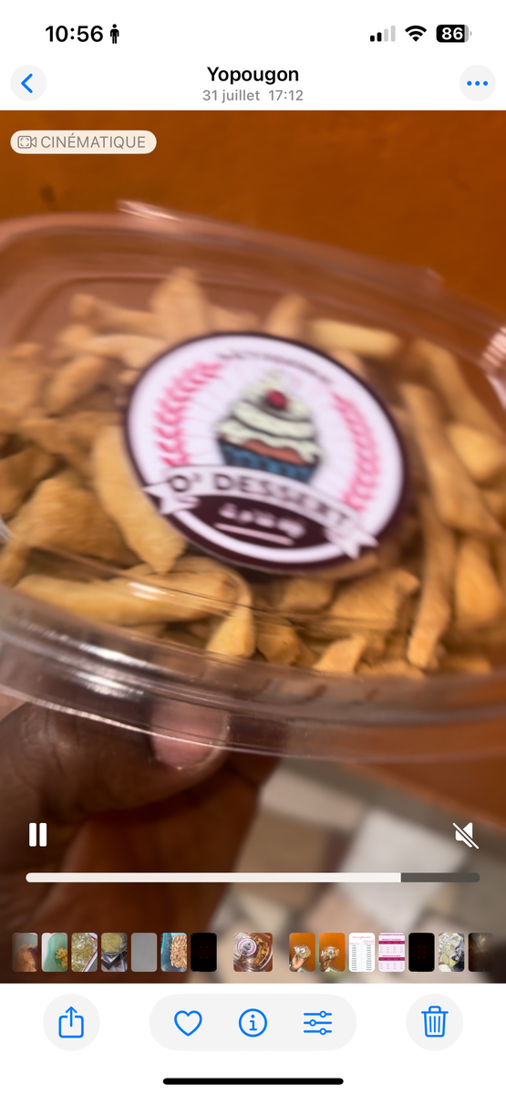 Snacks croquants en boîte