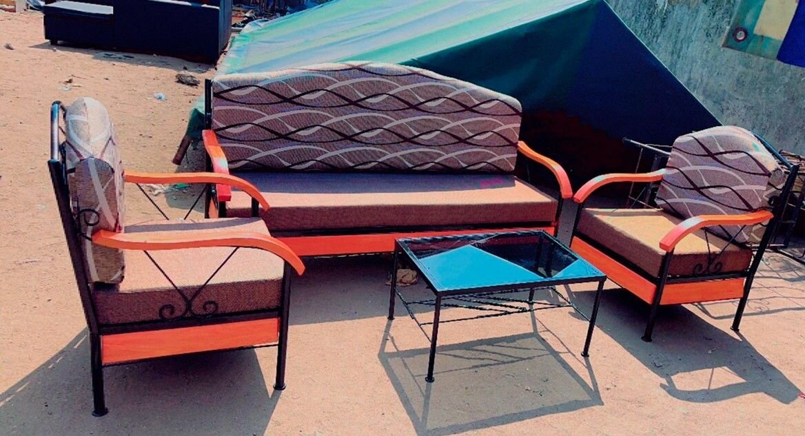 Fauteuil en fer forgé