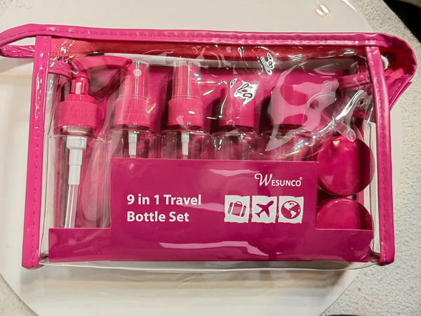 Set de voyage 9 en 1 Wesunco