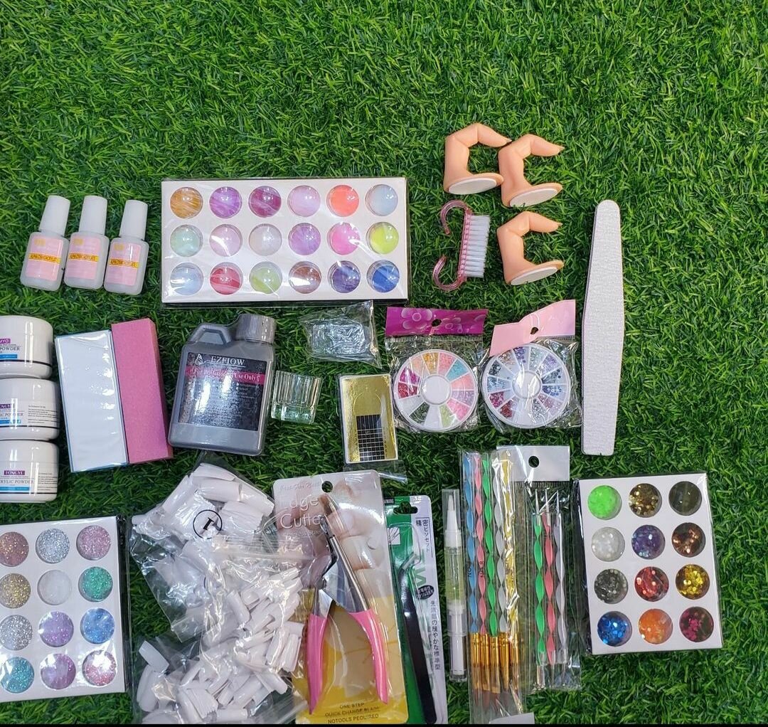 Acrylic nails learning set