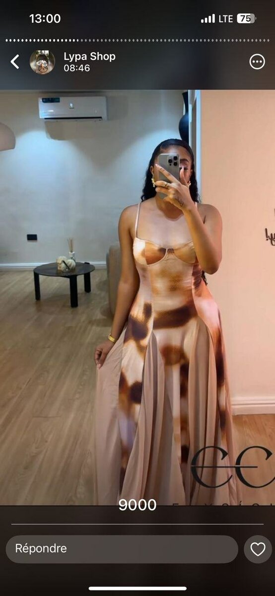 Robe longue élégante