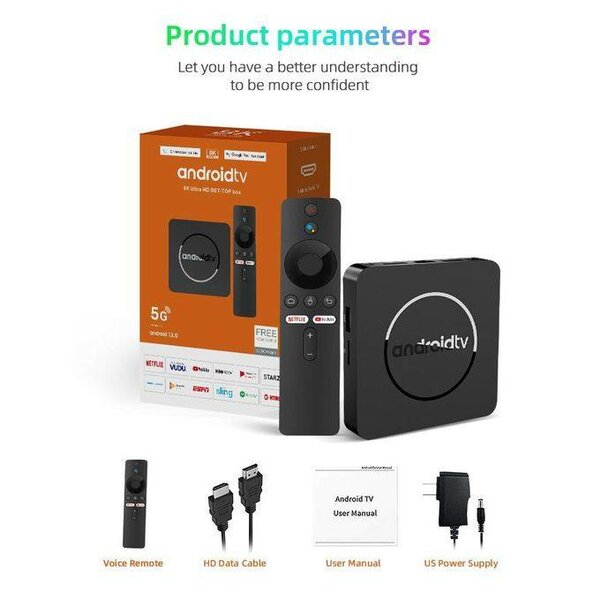 Box Android TV 4K UHD