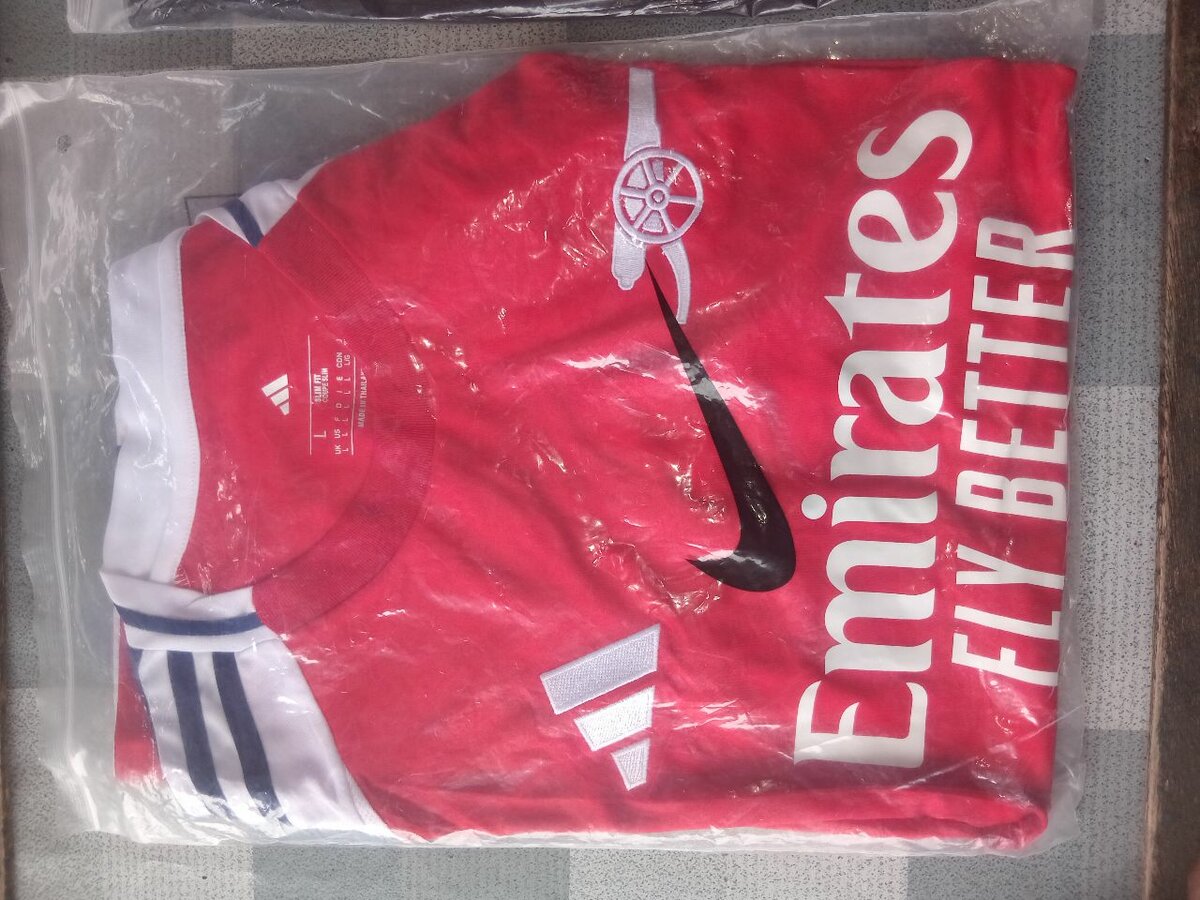 Maillot de football rouge Nike