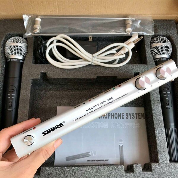 Micro shure sh-500 original