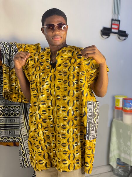 Tunique africaine imprimée