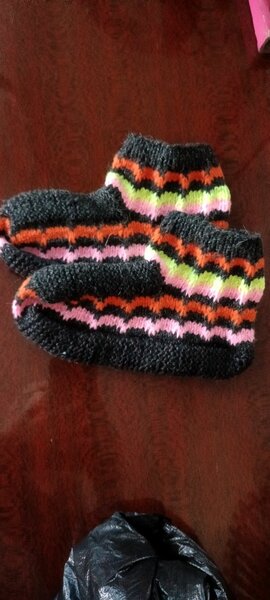 Носки вязанные