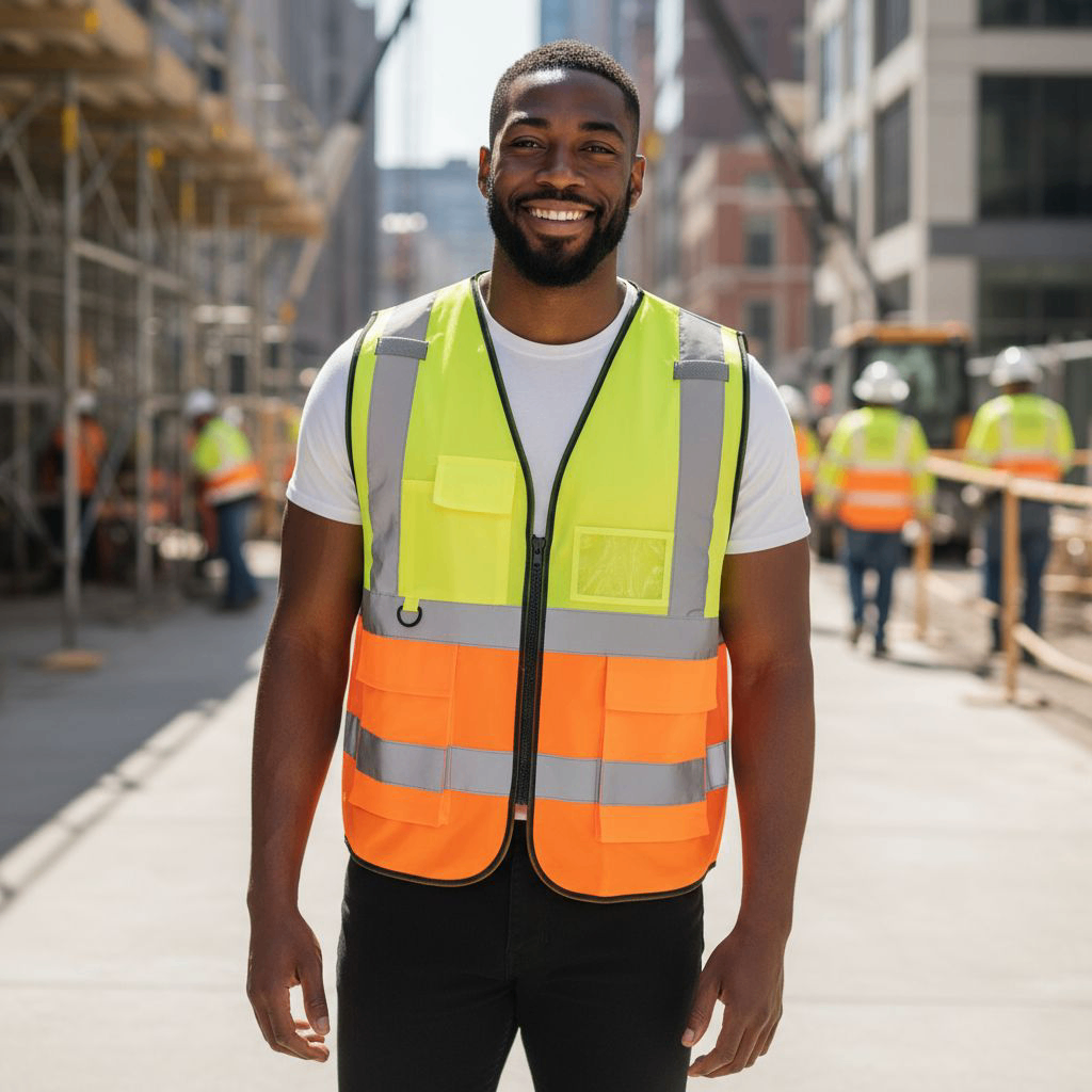 Gilet de sécurité haute visibilité