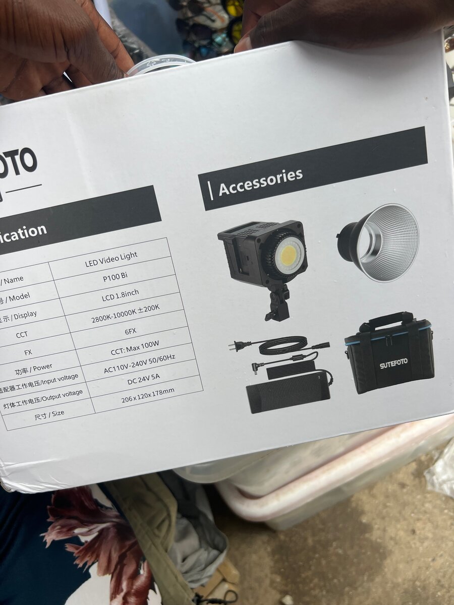 GUTEFOTO P100 Bi Lampe LED