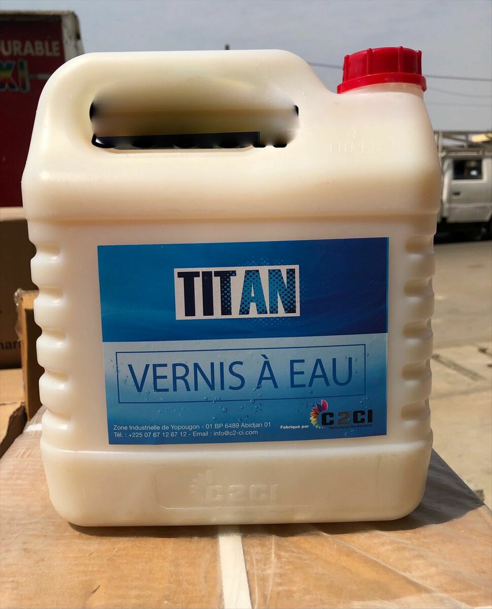 Vernis à Eau Titan 4L