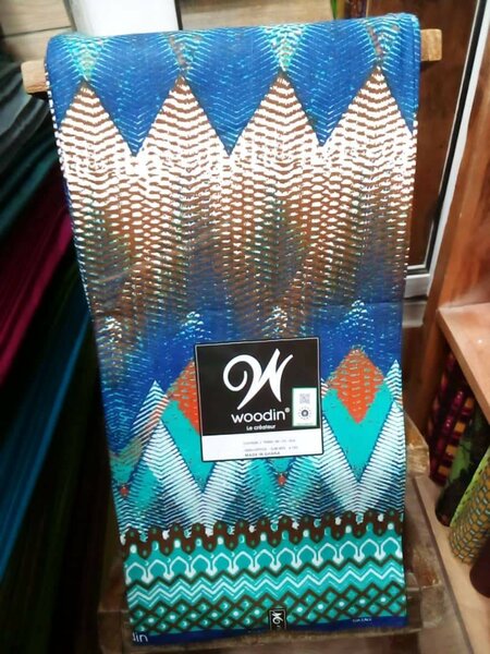 Tissu Wax Africain Coloré