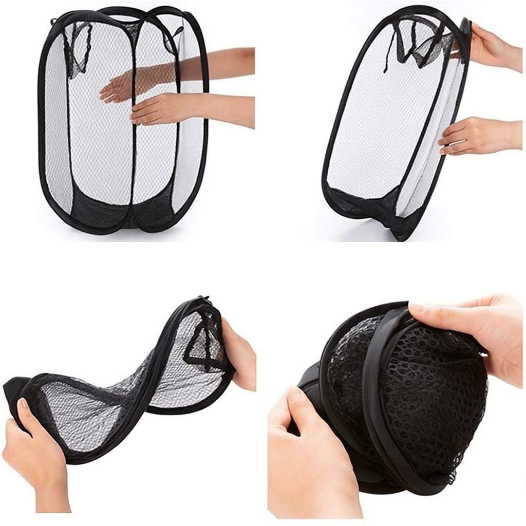 Panier à linge pliable