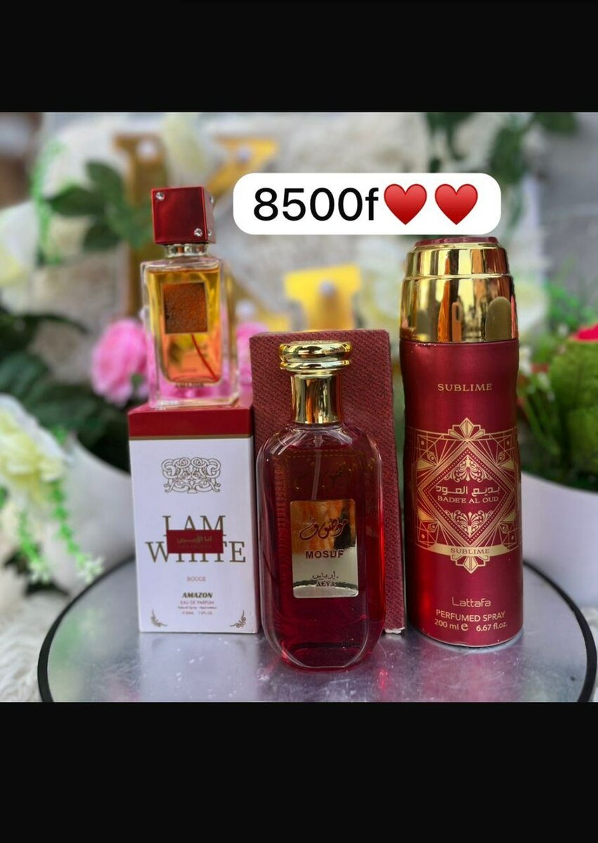 Coffret Parfums Variés