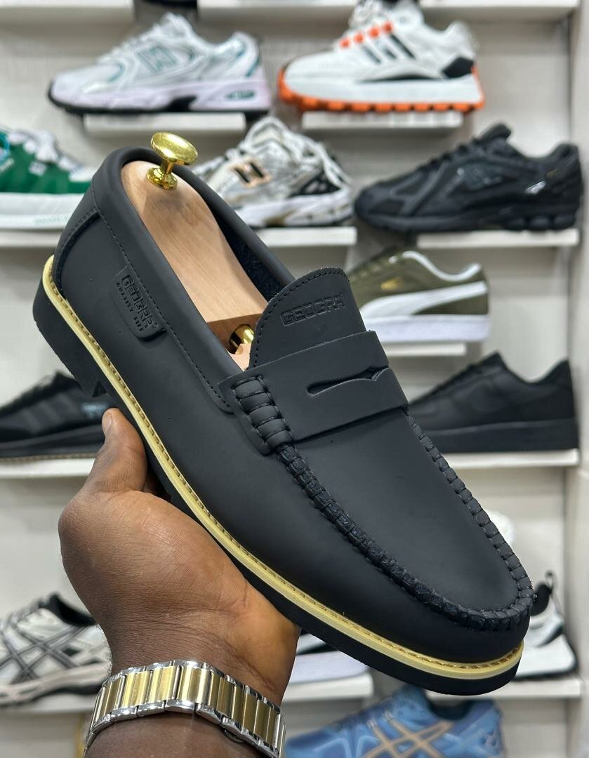 Mocassins élégants en cuir