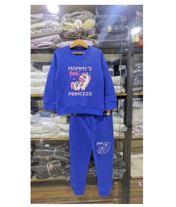 Winter Fleece Track suits for Kids Girls
