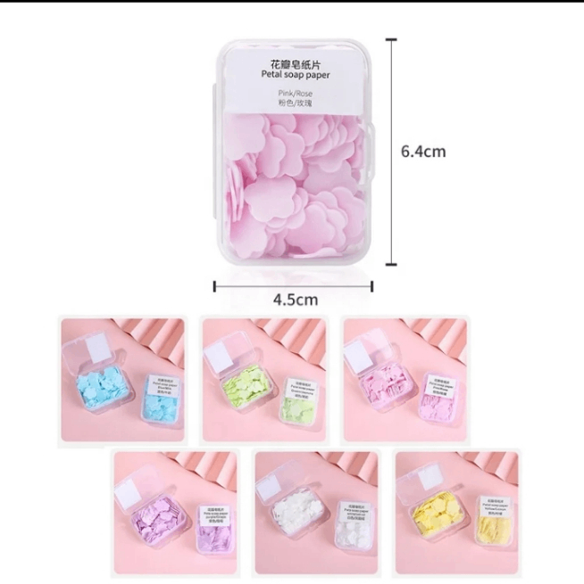 Pétale de savon pour les mains