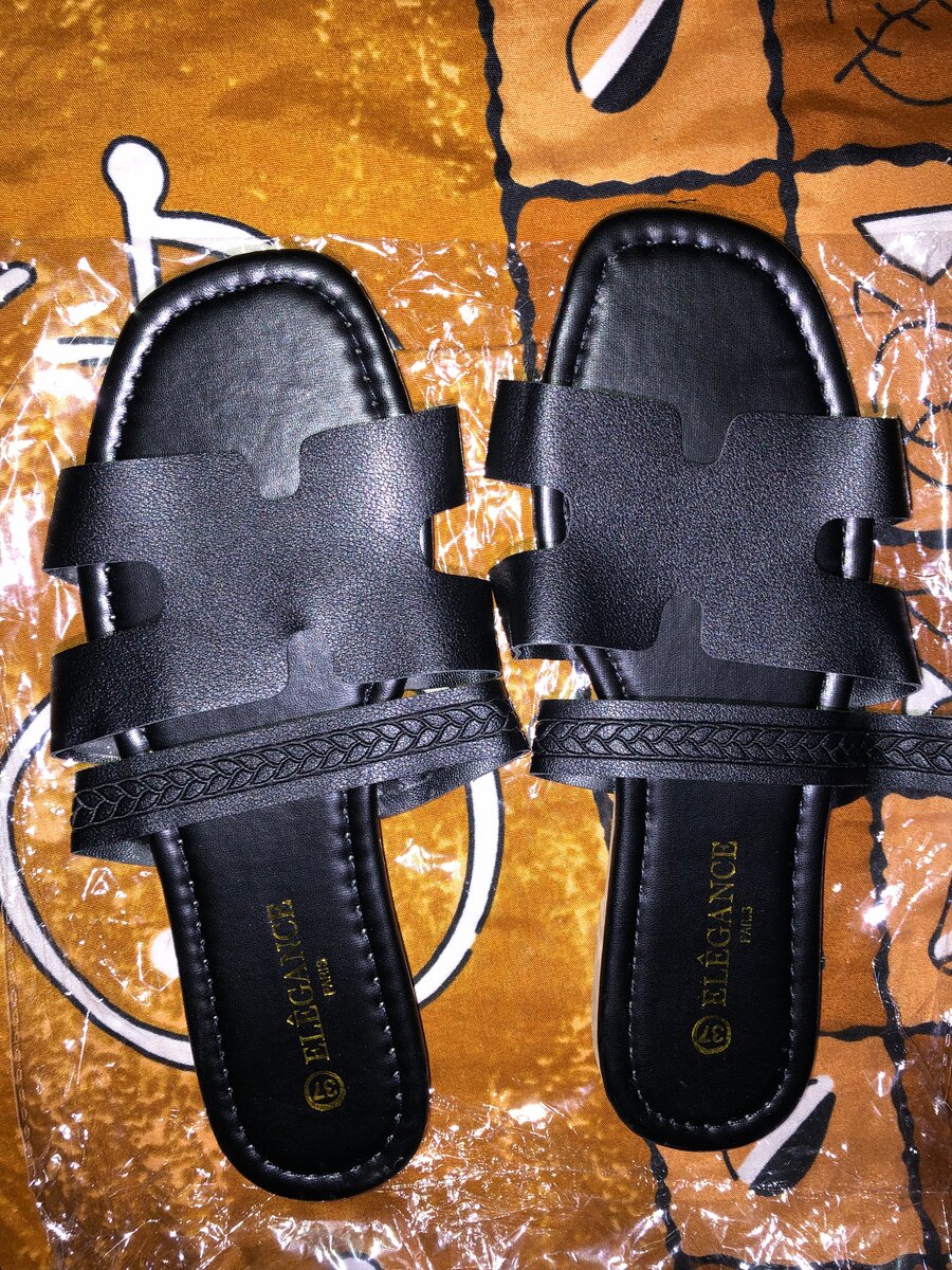 Sandales en cuir confortables