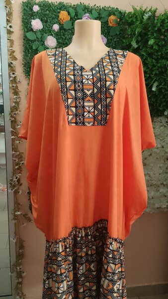 Robe élégante en coton