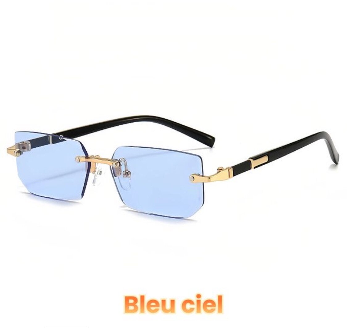 Lunettes De Soleil, Mode Sans Cadre, Pour Hommes Et Femmes