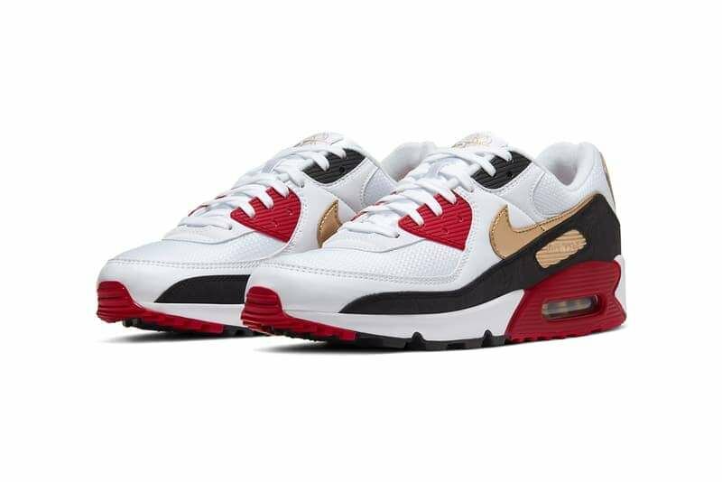 Sneakers Air Max Blanc Rouge Noir
